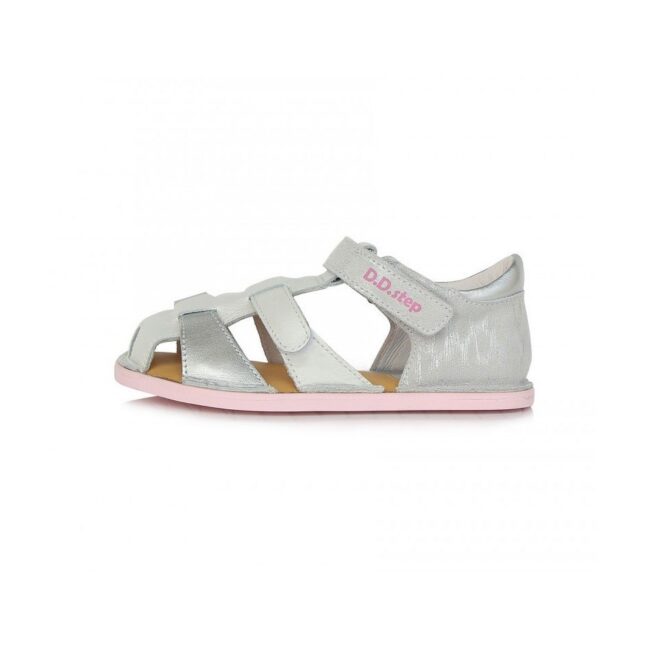 D.D.Step barefoot laste suvejalatsid, looduslik nahk, suurus 19–30
