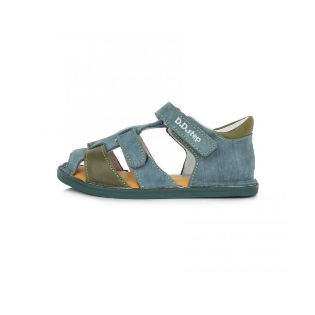 D.D.Step barefoot laste suvejalatsid, looduslik nahk, suurus 19–30