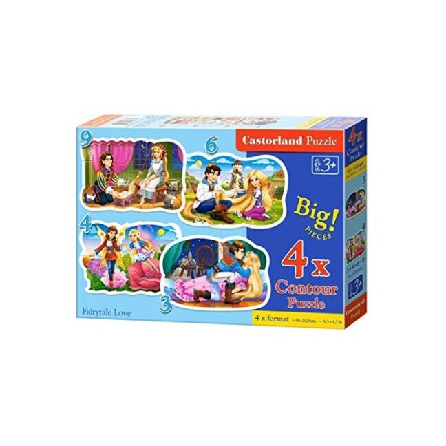 4in1 pusle, suured tükid, sobilik lastele vanuses 3+