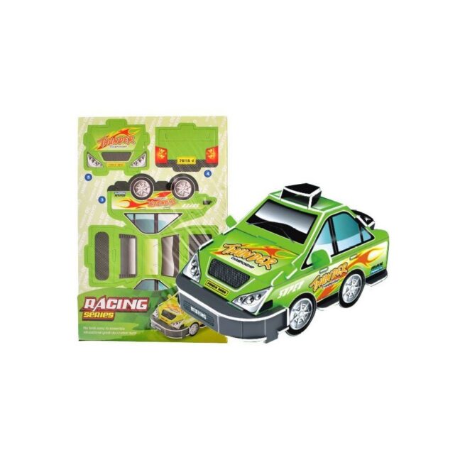 3D pusle sõiduk – ruumilist mõtlemist arendav ehituskomplekt lastele – toote pilt