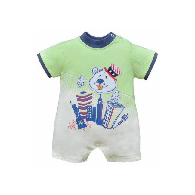 Koala Baby roheline romper – beebikombe rohelises toonis, sobib suurepäraselt suveks ja igapäevaseks kandmiseks.