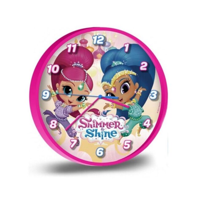 Seinakell "Shimmer Shine", stiilne disain, läbimõõt 25 cm