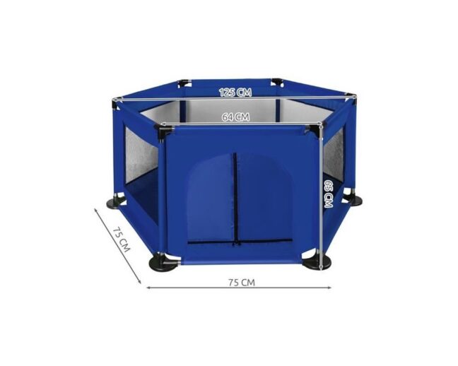 Laste mänguaedik – 125 × 110 × 65 cm – toote pilt