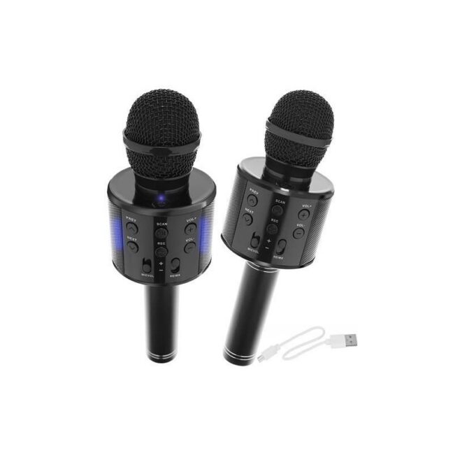 Juhtmevaba karaoke mikrofon – Bluetoothiga ühenduv mikrofon laulmiseks