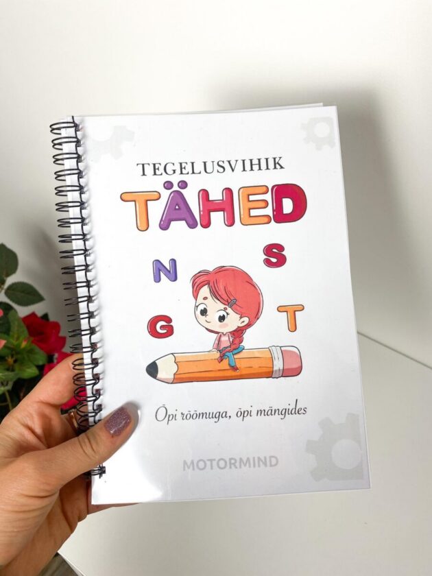 Tegelusvihik TÄHED – hariv ja lõbus õppematerjal lastele