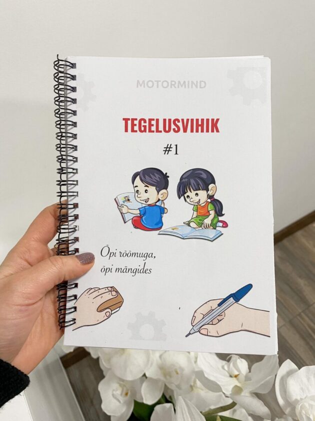 Tegelusvihik ÕPI RÕÕMUGA – hariv ja lõbus õppematerjal lastele
