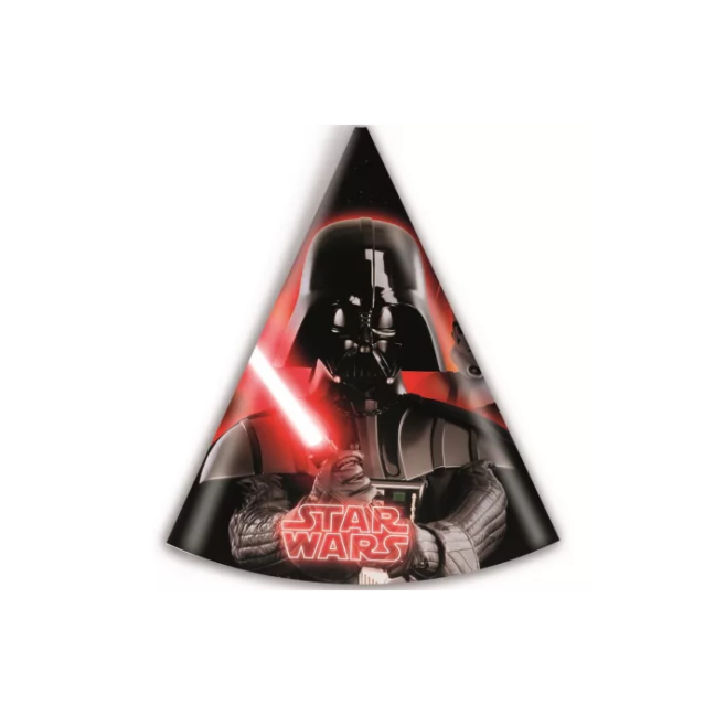 Star Wars teemalised peomütsid, ideaalne lisand sünnipäevadele ja fännide pidudele.