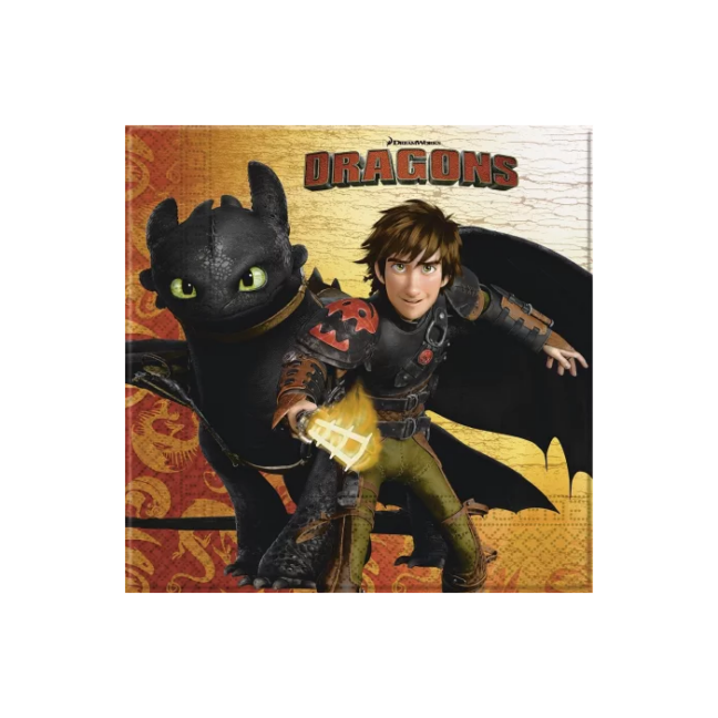 Dragons salvrätikud – lõbus ja praktiline peotarvik