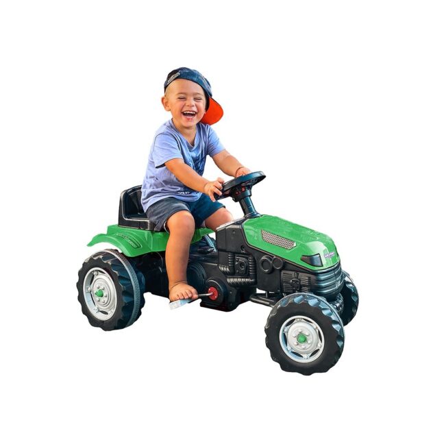 Farmer GoTrac pedaaltraktor lastele on suurepärane kingitus
