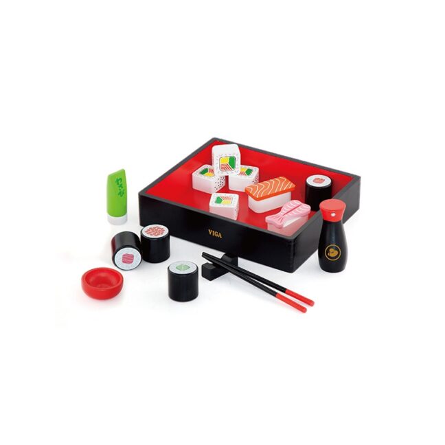 Puidust sushi komplekt – hariv ja lõbus mäng lastele