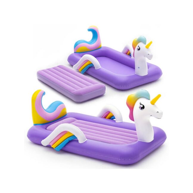 Täispuhutav madrats UNICORN, vastupidav vinüülmaterjal, suveks ideaalne