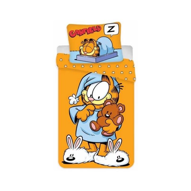 Garfieldi oranž kaheosaline voodipesukomplekt