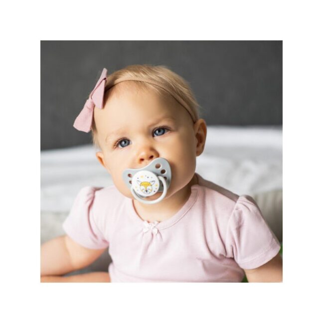 BabyOno anatoomiline silikoonlutt 3-6m+ – mugav ja ohutu valik beebile – toote pilt