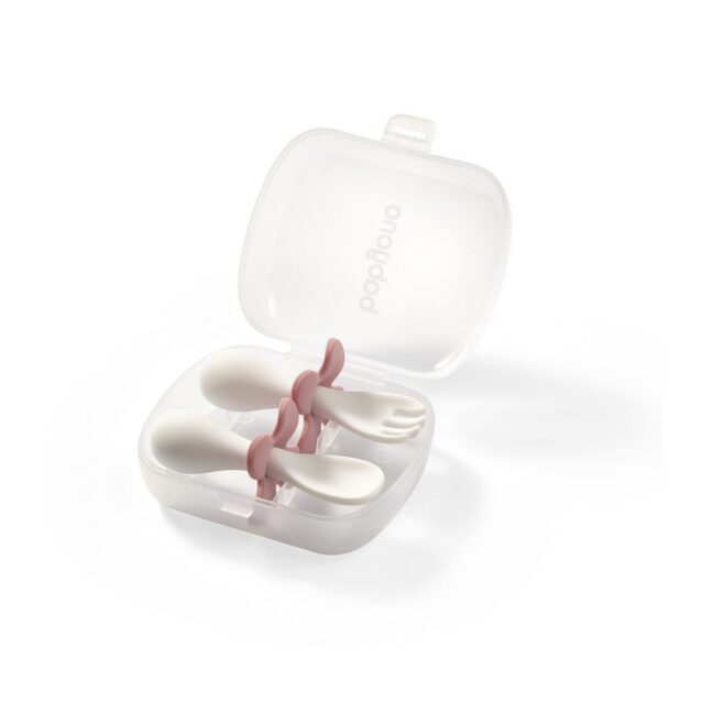 BabyOno ergonoomilised söögiriistad, beebi esimene lusikas ja kahvel
