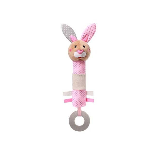 Beebi mänguasi BUNNY JULIA – pehme ja arendav kaisukas beebile