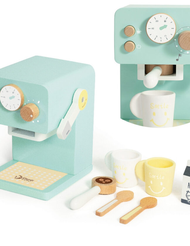 puidust laste kohvimasin Little Barista | Classic World – toote üldvaade