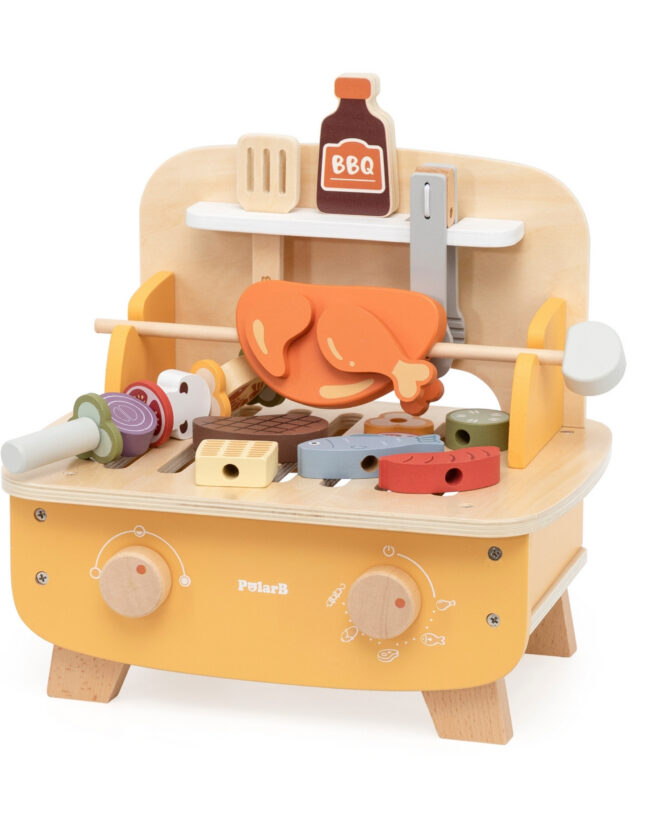 Viga Toys puidust grillikomplekt – toote detailvaade