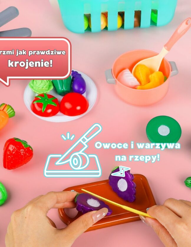 WOOPIE köögitarvikute komplekti mängunõud
