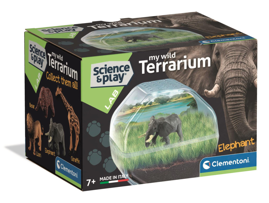 Animals Elephant mini-terraariumikomplekt Clementoni – tootepilt