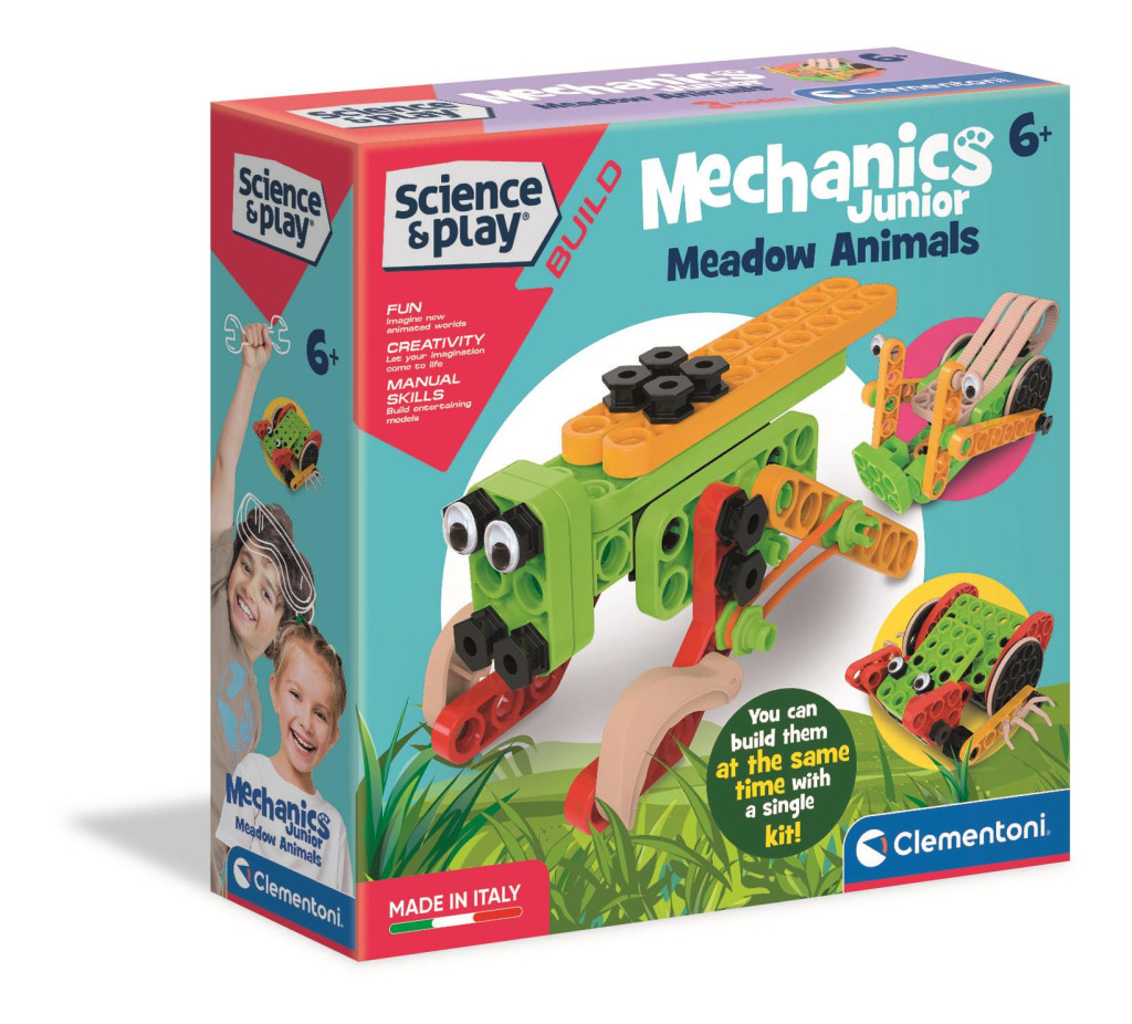 Animals Junior Meadow Animals ehituskomplekt Clementoni – tootepilt
