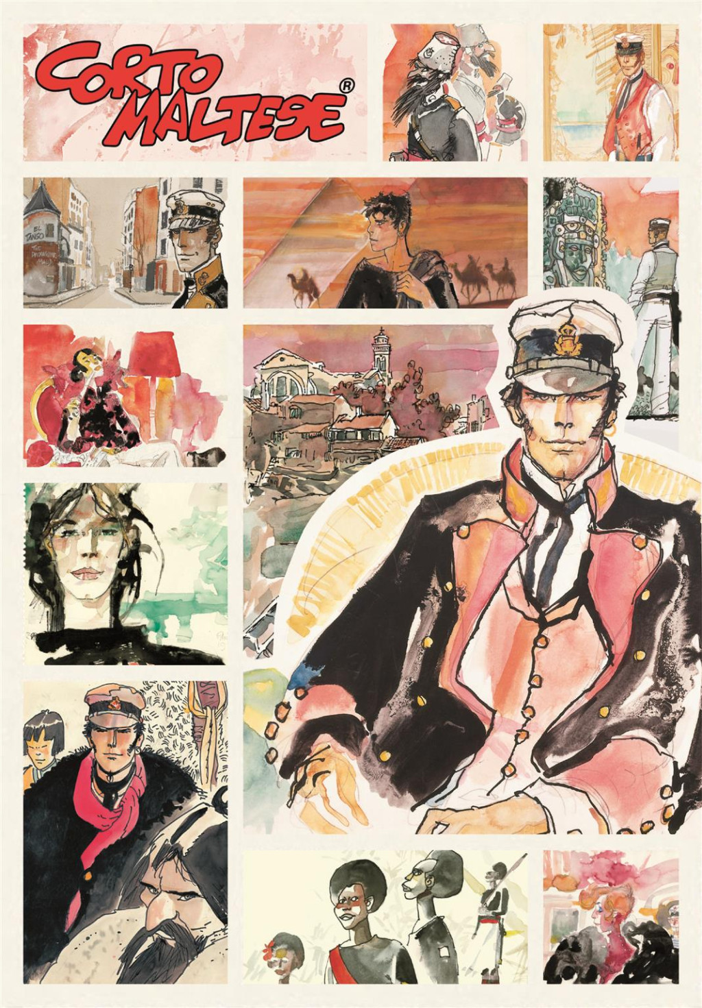 Anime Captain Corto Maltese 1000-osaline Compact pusle Clementoni – detailvaade 2