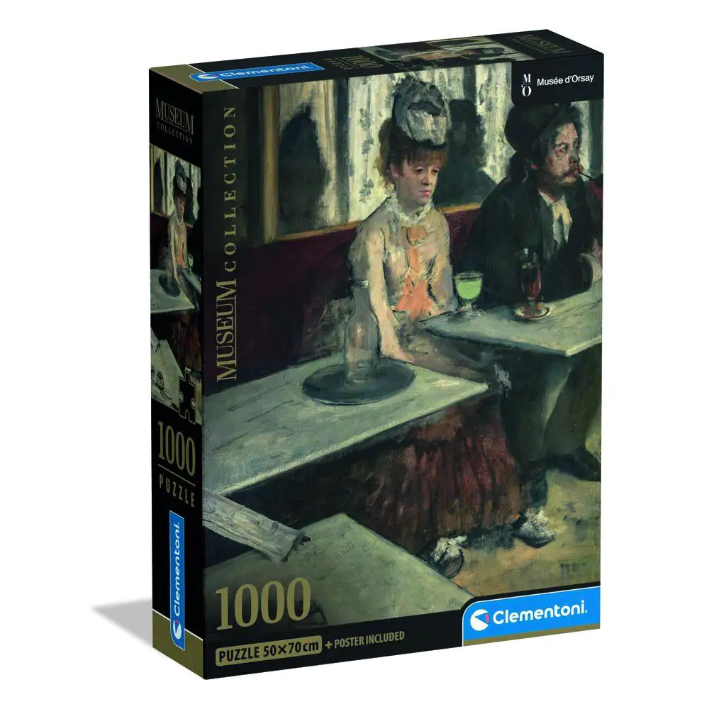 Art Degas In a Café 1000-osaline Compact pusle Clementoni – tootepilt