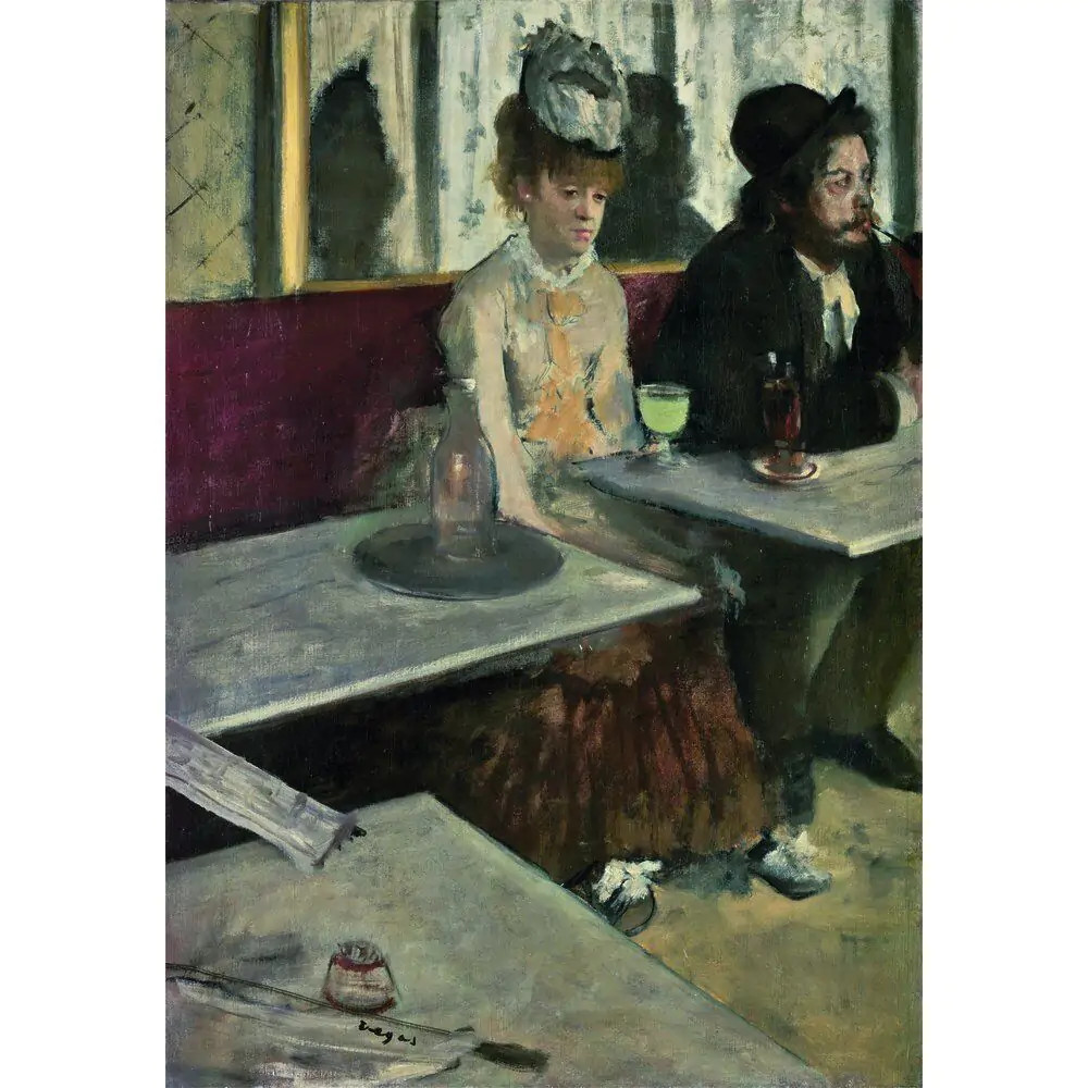 Art Degas In a Café 1000-osaline Compact pusle Clementoni – detailvaade 2