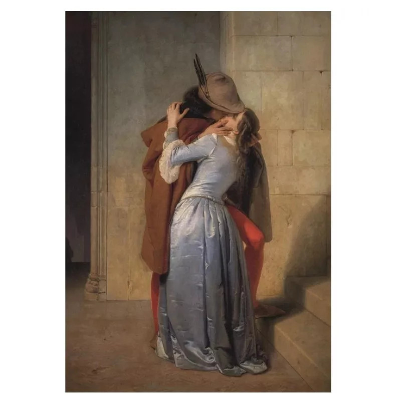 Art Hayez The Kiss 1000-osaline Compact pusle Clementoni – detailvaade 2