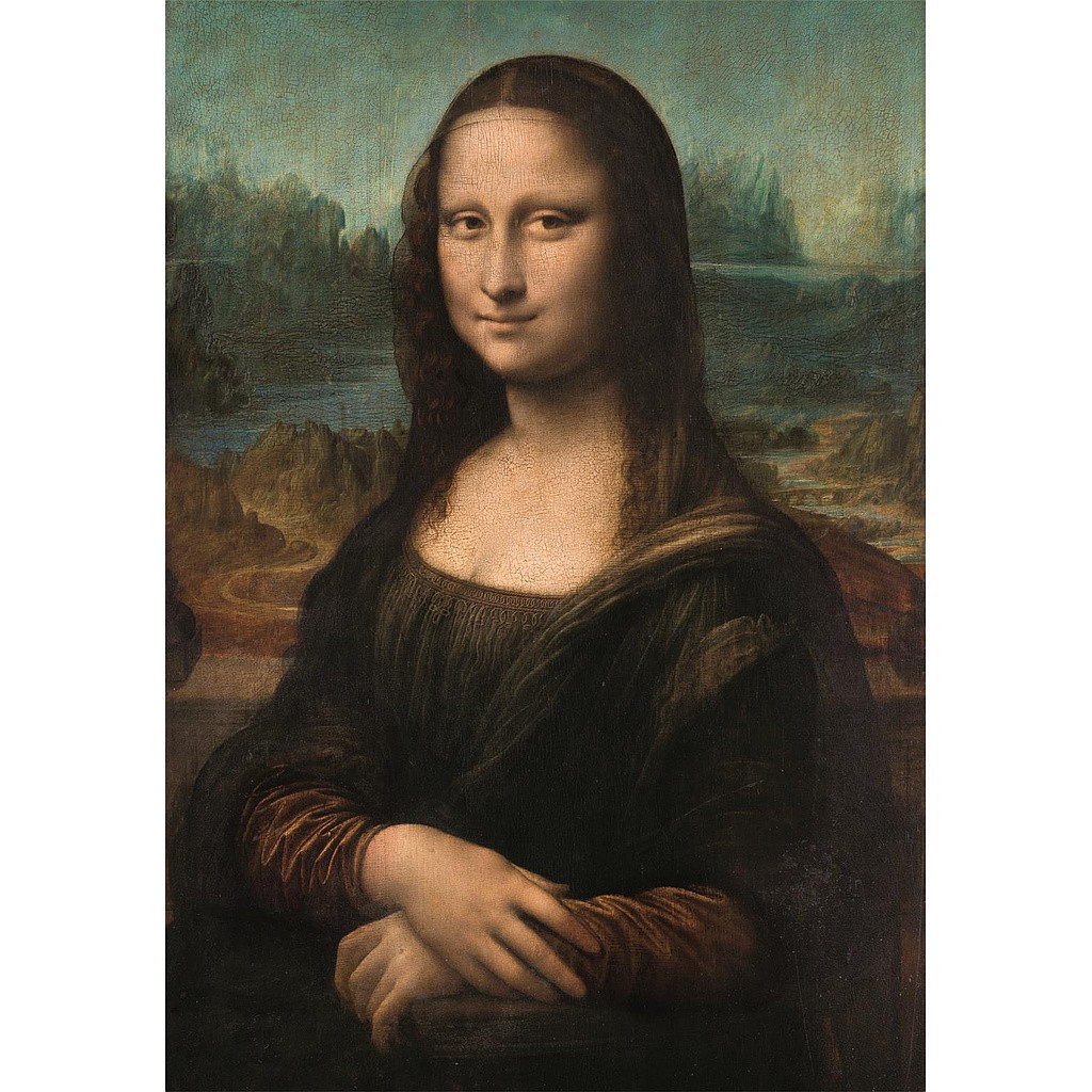Art Mona Lisa 1000-osaline Compact pusle Clementoni – detailvaade 2