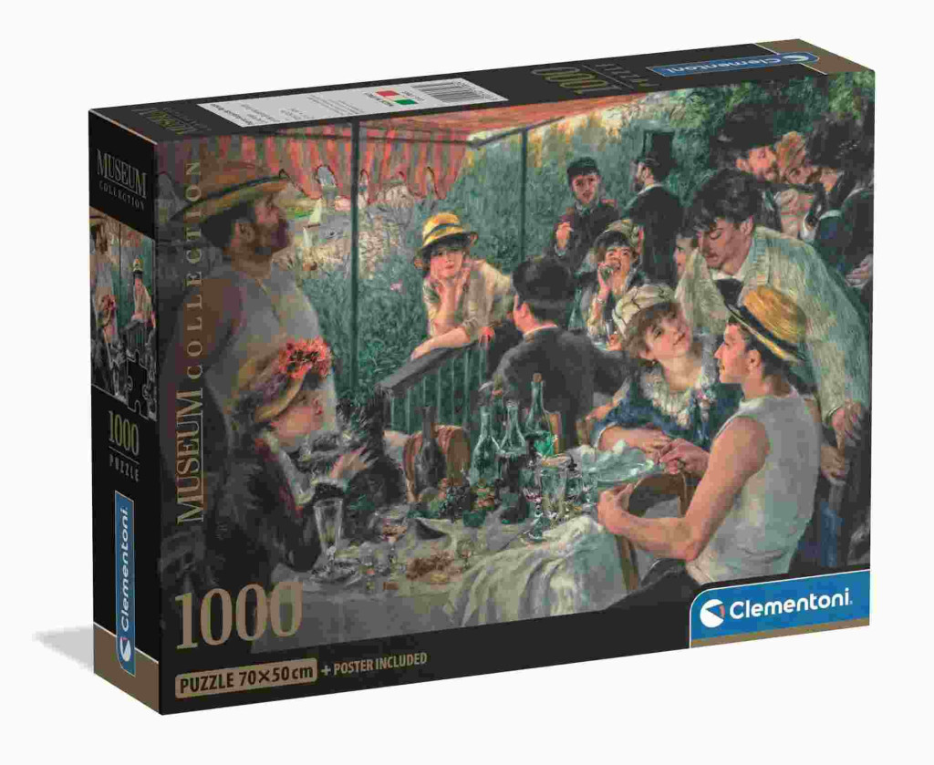 Art Renoir Luncheon of the Boating Party 1000-osaline pusle by Clementoni – tootepilt