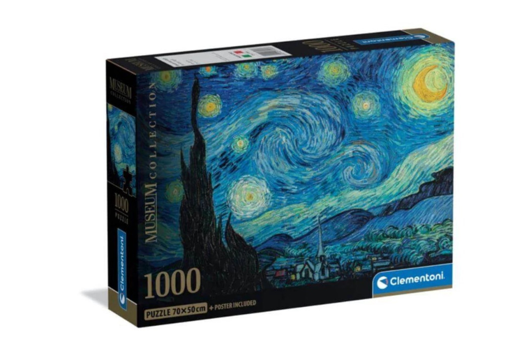 Art Van Gogh Starry Night 1000-osaline pusle by Clementoni – tootepilt