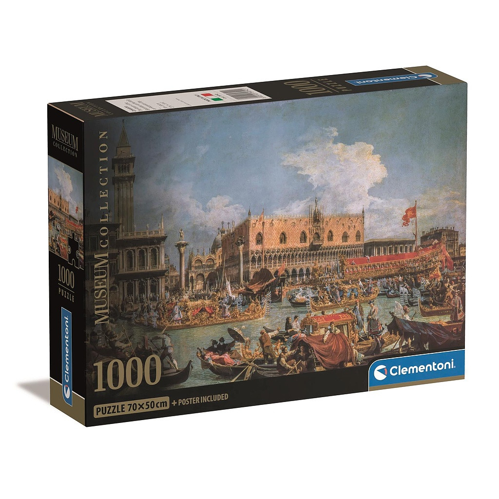 Art View of the Ducal Palace 1000-osaline Compact pusle Clementoni – tootepilt