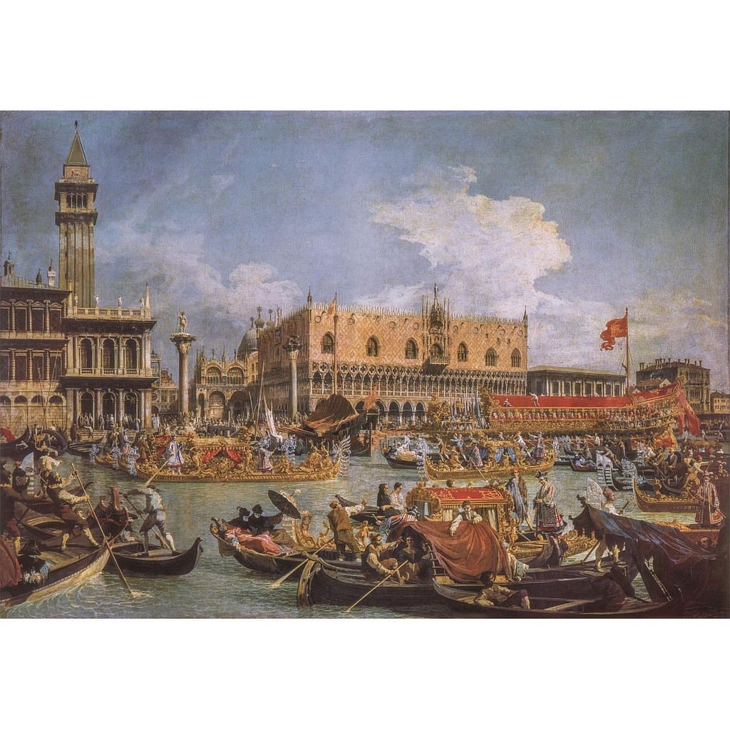 Art View of the Ducal Palace 1000-osaline Compact pusle Clementoni – detailvaade 2