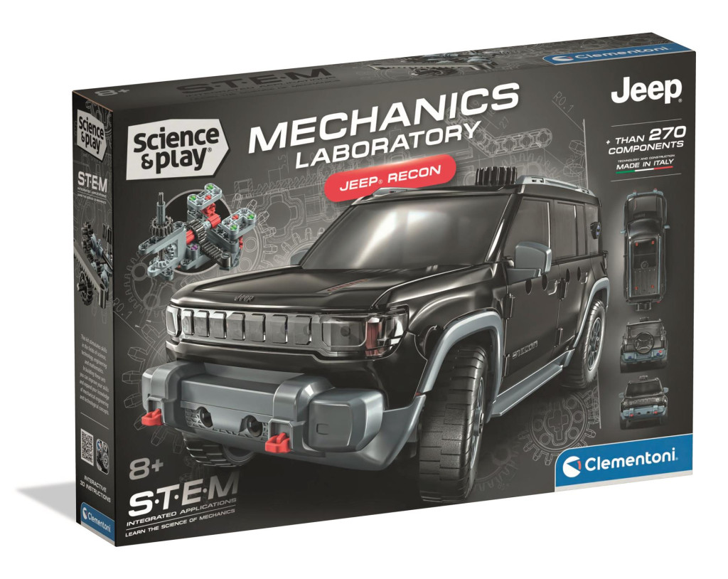Automehaanika Jeep konstruktor Clementoni – tootepilt