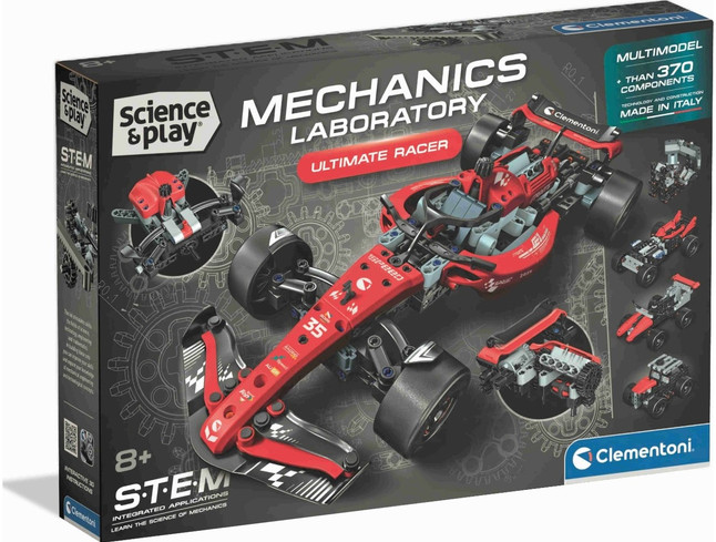 Automehaanika Ultimate Race konstruktor Clementoni – tootepilt