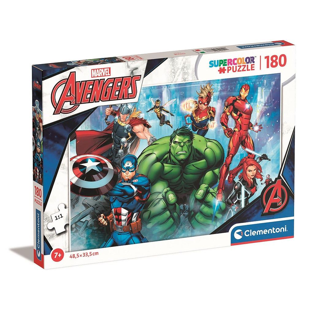 Avengers Alliance 180-osaline pusle Clementoni – tootepilt