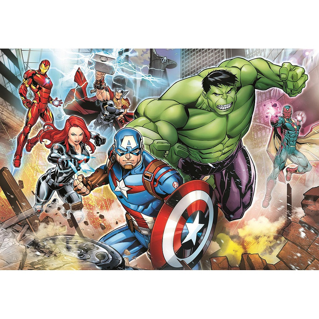 Avengers Breakout 180-osaline Clementoni pusle – detailvaade 2
