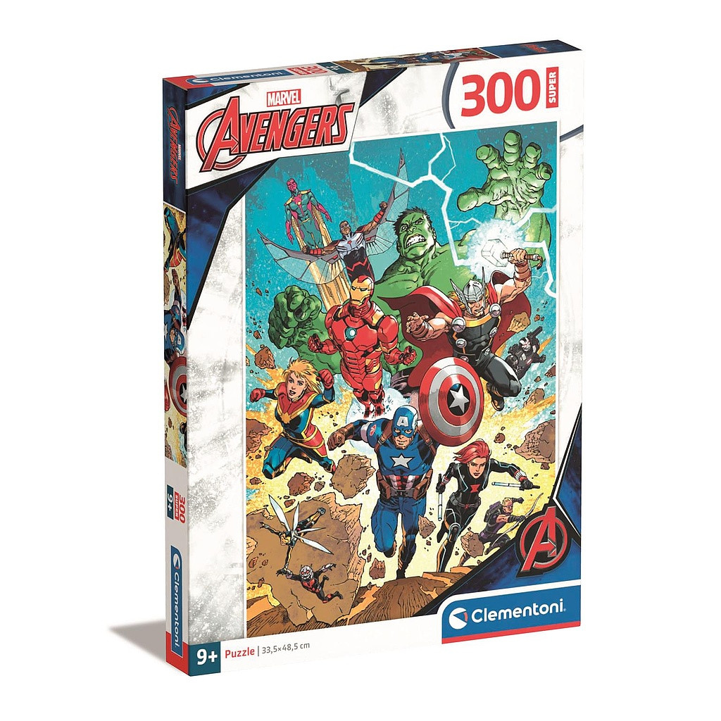 Avengers Burst Out 300-osaline Clementoni pusle – tootepilt