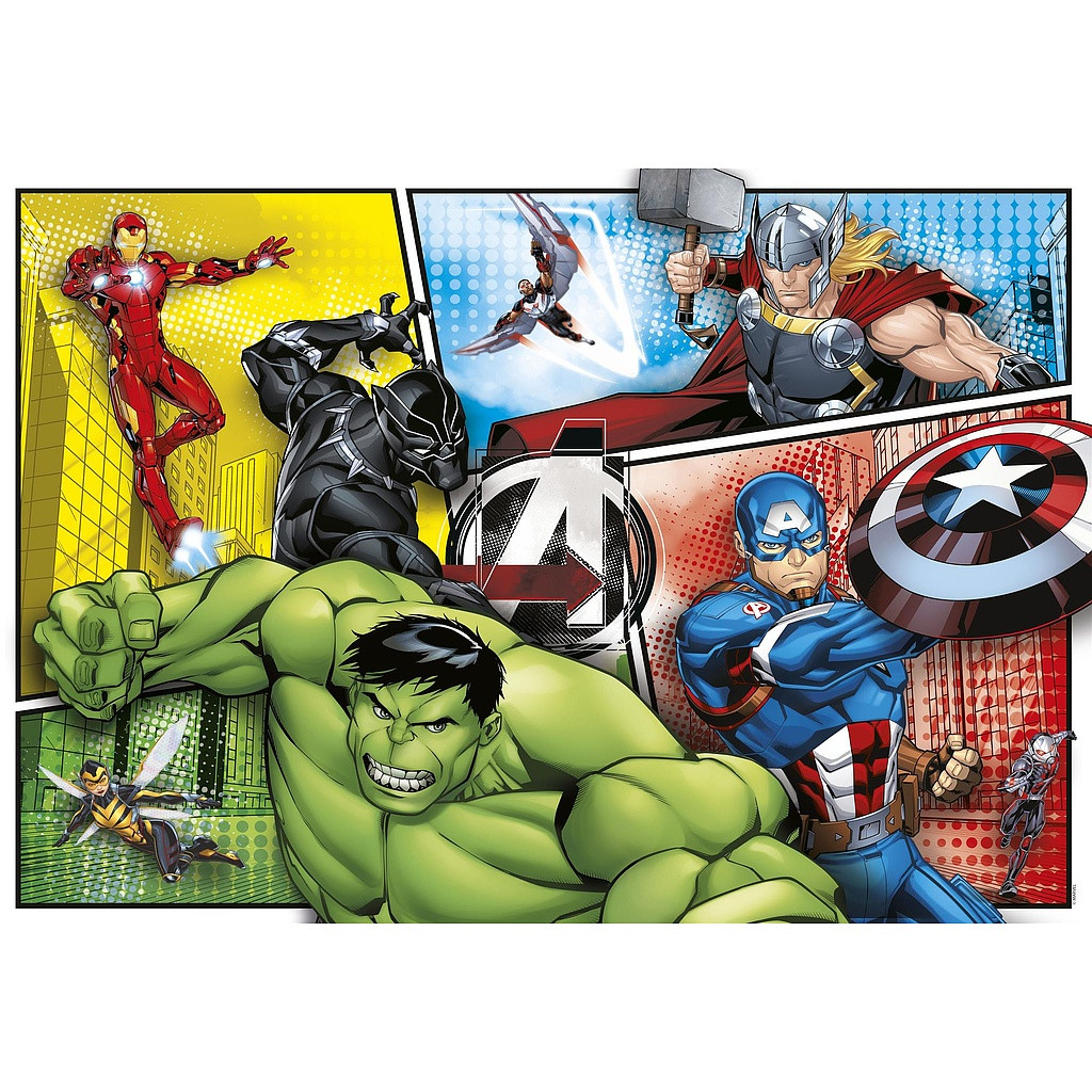 Avengers Comic Style 104-osaline Clementoni pusle – detailvaade 2