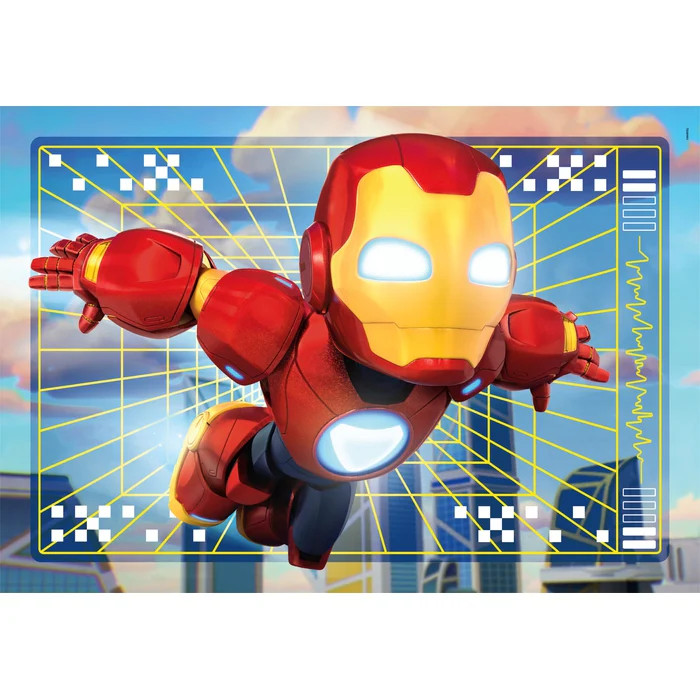 Avengers Hero Squad Iron Man and Awesome Friends 2×20-osaline pusle Clementoni – detailvaade 2