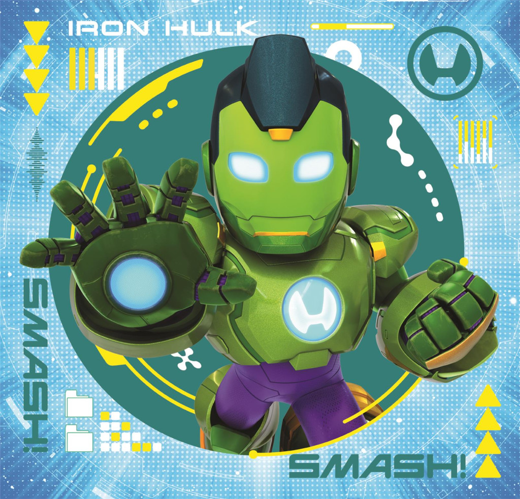 Avengers Hero Squad Iron Man and His Super Team 3×48-osaline pusle by Clementoni – detailvaade 2