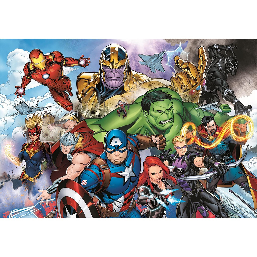 Avengers Thanos 104-osaline Clementoni pusle – detailvaade 2