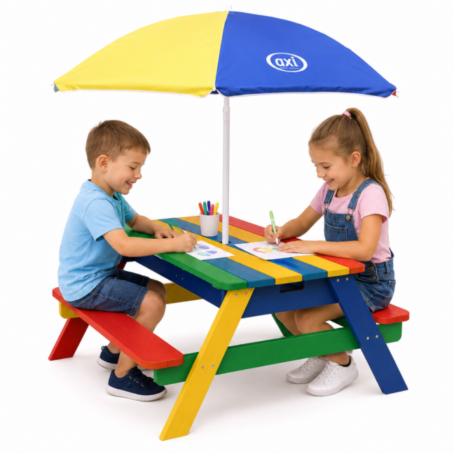 axi värviline laud umbrella – AXI värviline laud koos Umbrella