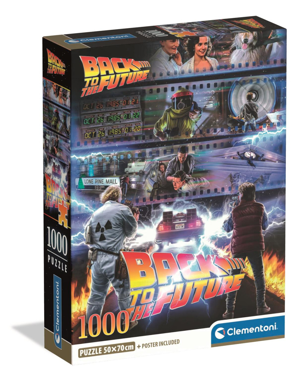 Back to the Future Time 1000-osaline Compact pusle Clementoni – tootepilt