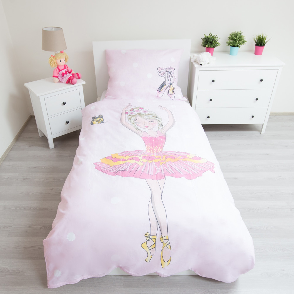 Ballet Ballerina voodipesukomplekt 140×200cm, 70×90 cm – detailvaade 2