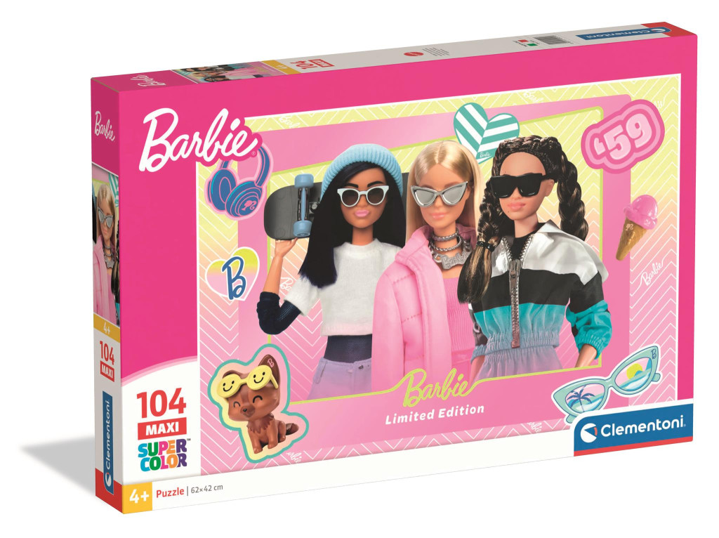 Barbie Crew 104-osaline maxi pusle Clementoni – tootepilt