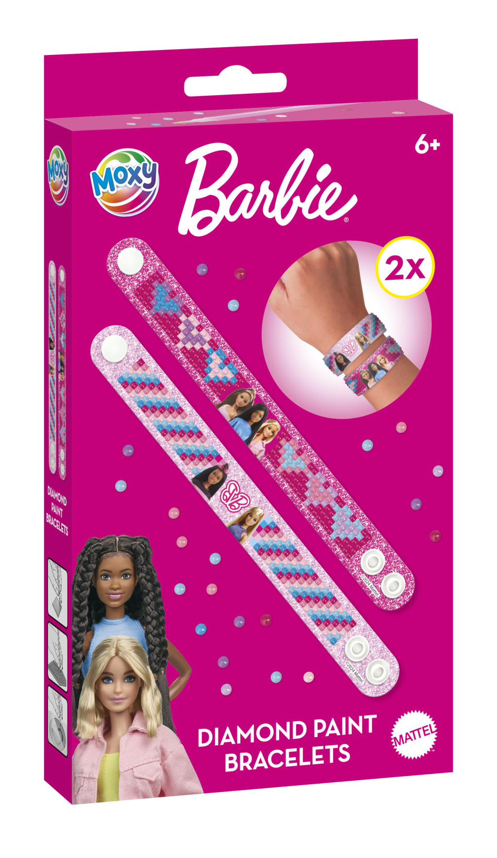 Barbie Moxy diamond bead bracelet set, 2-osaline – tootepilt