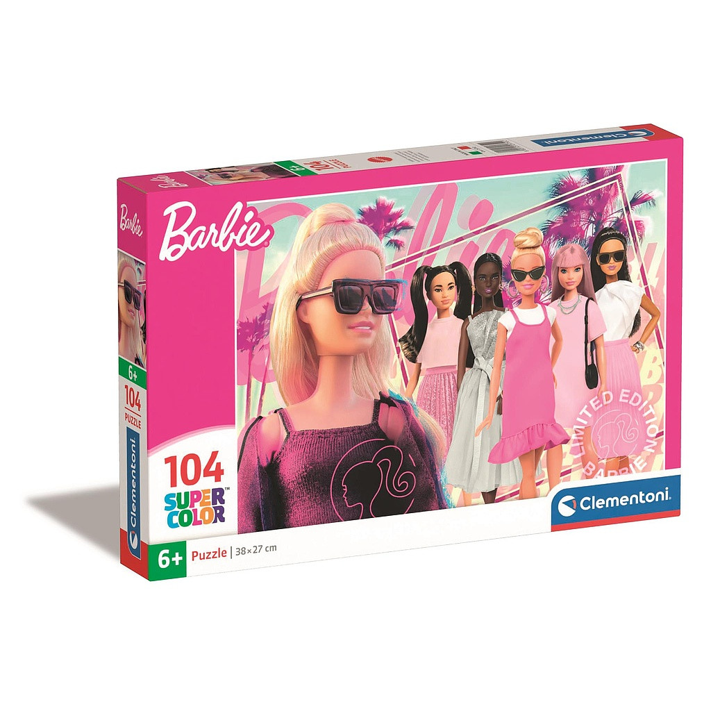 Barbie Sunglasses 104-osaline pusle Clementoni – tootepilt