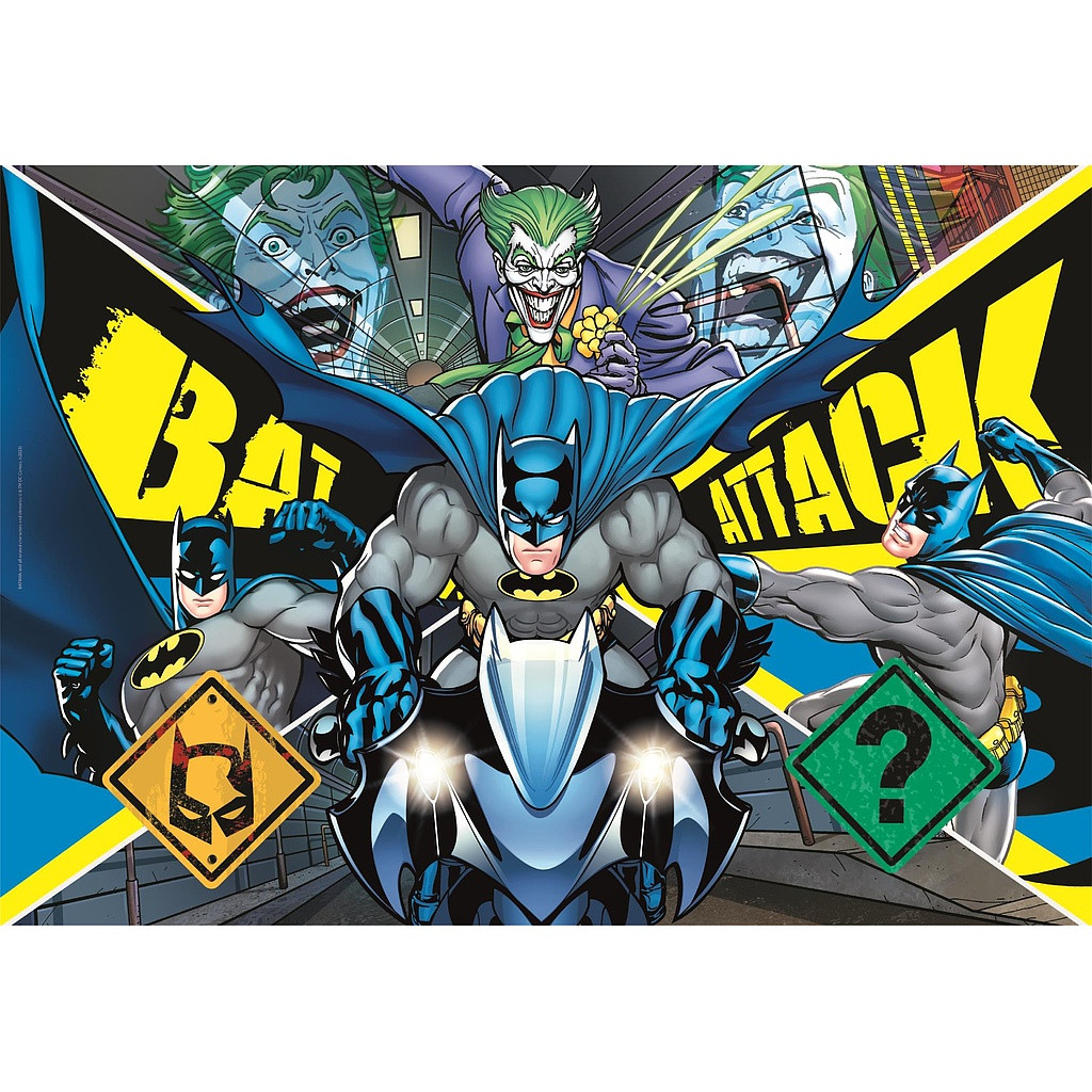 Batman Attack 104-osaline Clementoni pusle – detailvaade 2