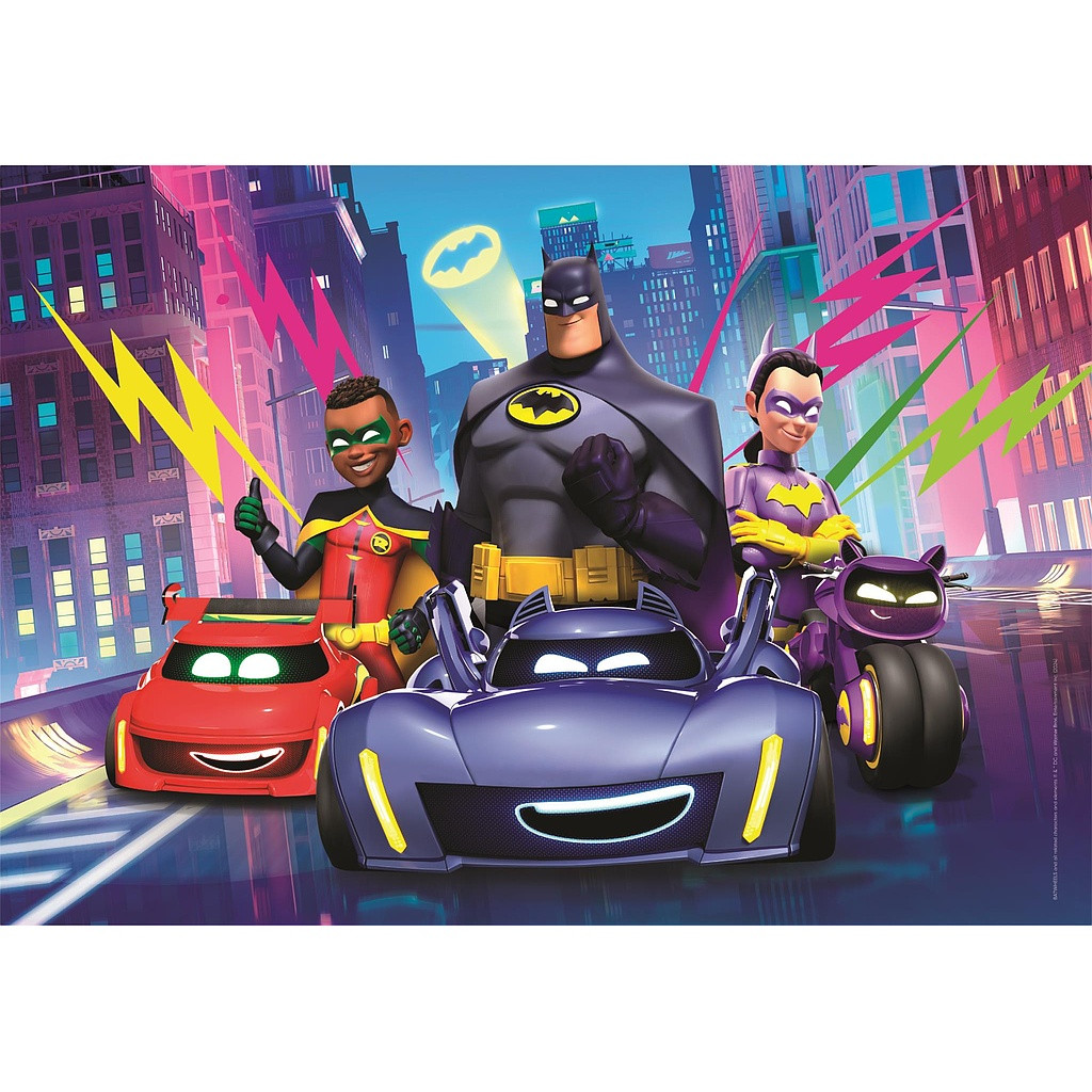 Batman Batwheels 104-osaline maxi pusle Clementoni – detailvaade 2